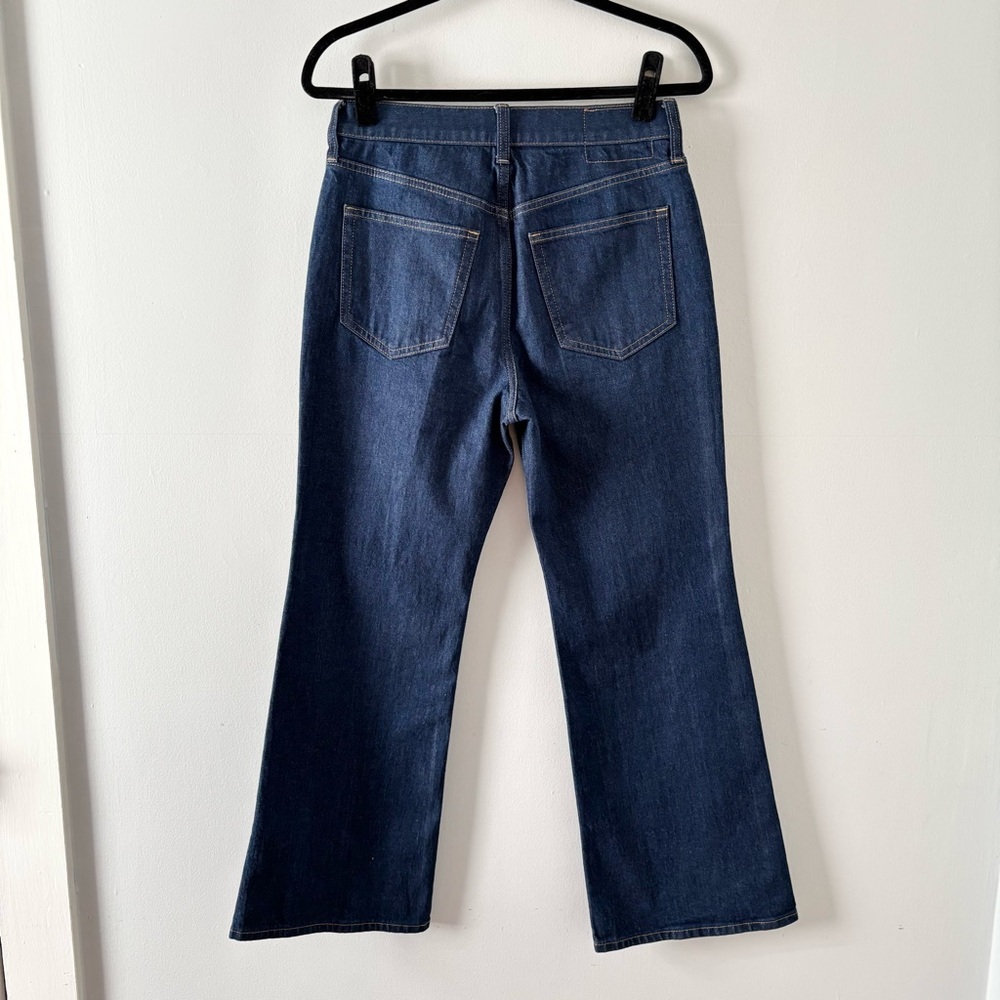 J. Crew Dark Indigo Wide-Leg Jeans - Picture 5 of 8